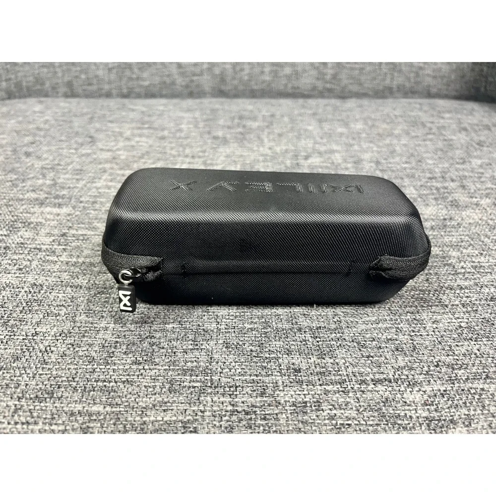 Wiley X Black Hard Shell Zippered Sunglasses Case with Belt Loop Logo Eyewear
